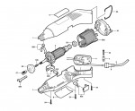 Dremel F 013 039 866 Series 398 Digital Corded Rotary Tool Spare Parts